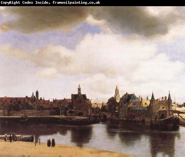Jan Vermeer View over Delft